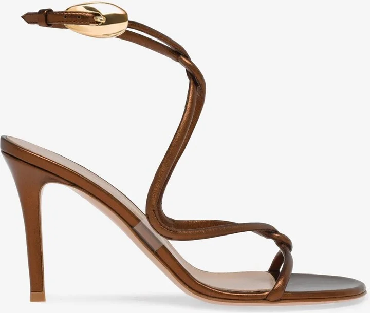 Mamba 85 Metallic Leather Sandals