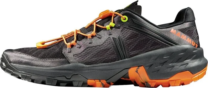 Black/Dark Tangerine