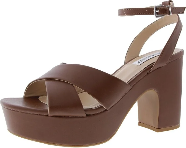 Manage Womens Buckle Platform Sandals