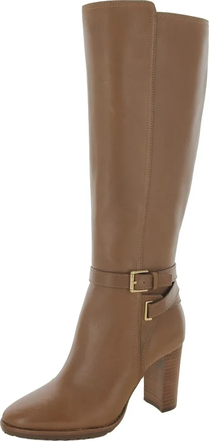 Manchester Womens Leather Over-The-Knee Boots