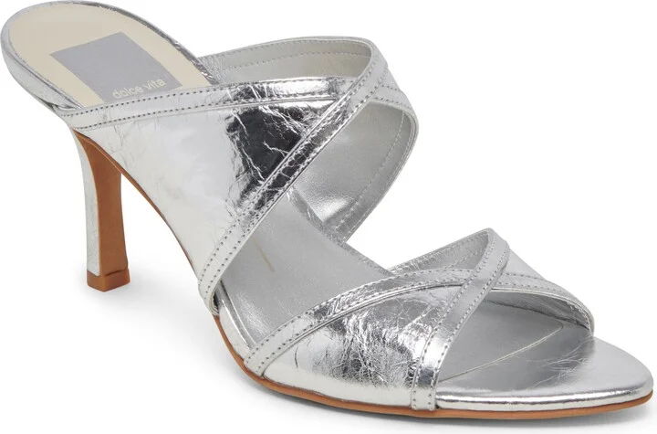 Mandel Double Strap Sandal