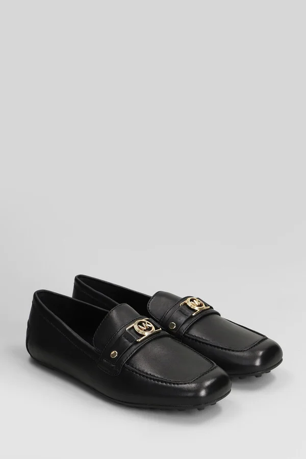 Mandy Loafer Loafers In Black Leather - Image 2
