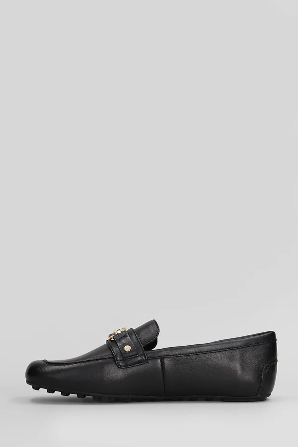 Mandy Loafer Loafers In Black Leather - Image 3