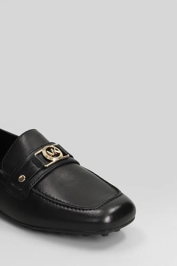 Mandy Loafer Loafers In Black Leather - Image 5