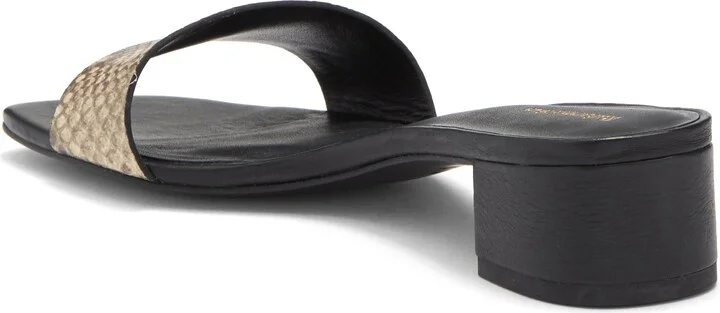 Mandy Minimal Block Heel Sandal - Image 2