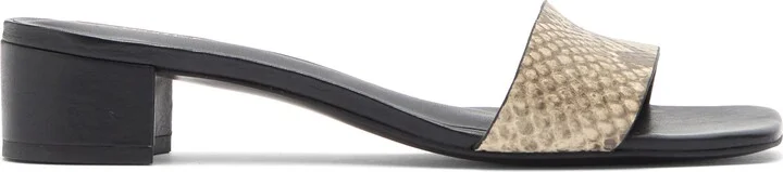 Mandy Minimal Block Heel Sandal - Image 4