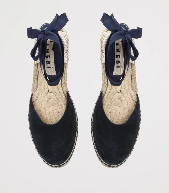 Manebi Canvas Hamptons Ankle-Strap Espadrilles - Image 4