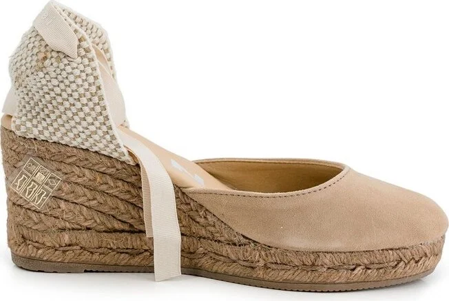 Manebi Hamptons Ankle Strap Wedge Espadrilles