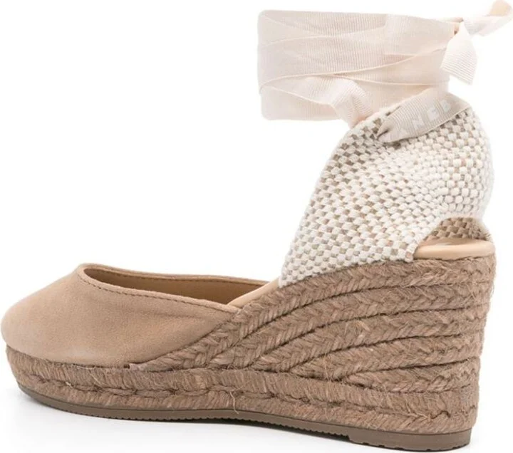 Manebí Hamptons Suede Low Wedge Espadrilles - Image 3
