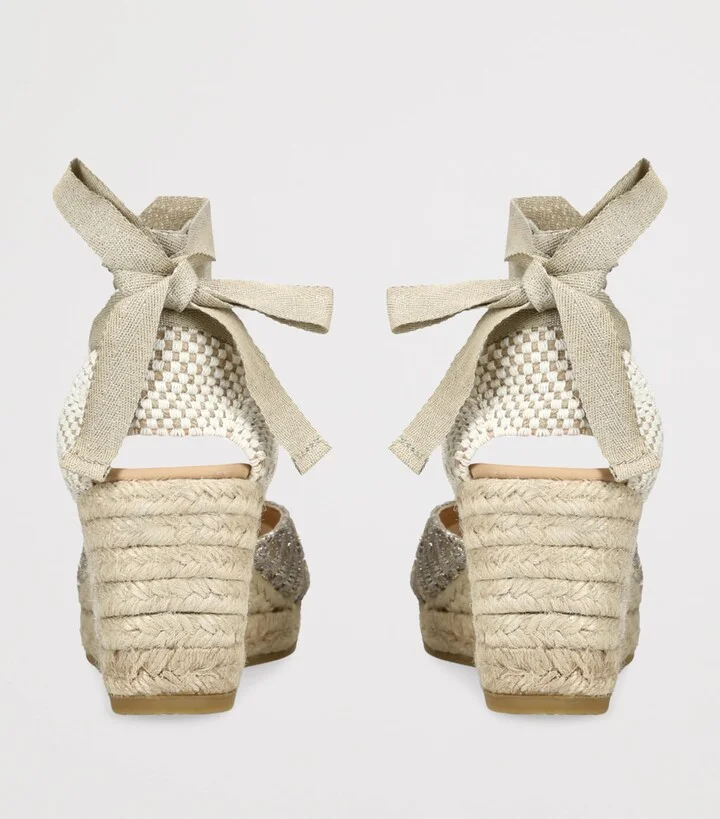 Manebi Hamptons Wedge Espadrilles 80 - Image 2