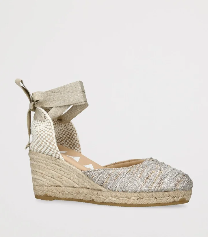 Manebi Hamptons Wedge Espadrilles 80 - Image 3