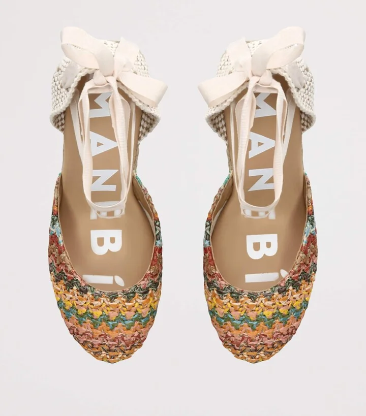 Manebi La Havana Wedge Espadrilles 100 - Image 4