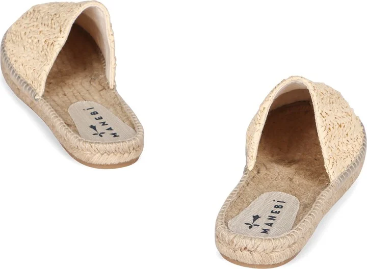 Manebí Raffia Mules - Image 4