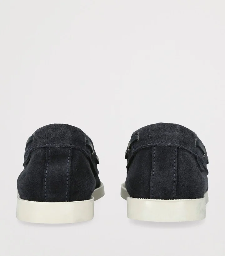 Manebi Suede Boat Shoes - Image 2