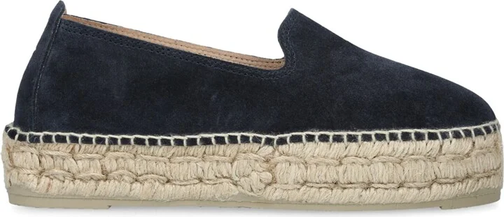 Manebi Suede Hamptons Double Sole Espadrilles 40