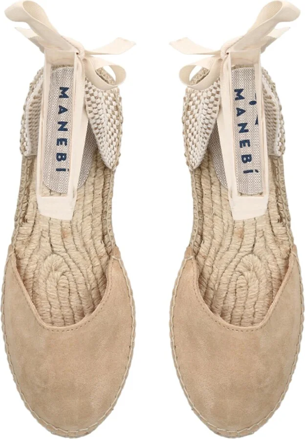 Manebi Suede Hamptons Espadrilles - Image 4