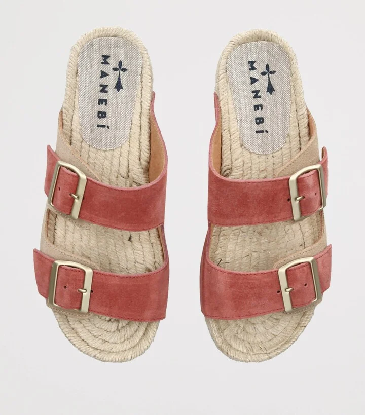Manebi Suede La Havana Sandals - Image 4