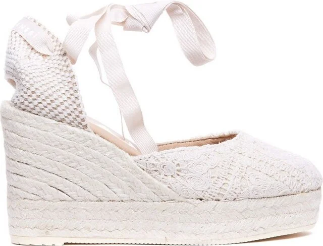 Manebí Yucatán Crochet Wedge Espadrilles
