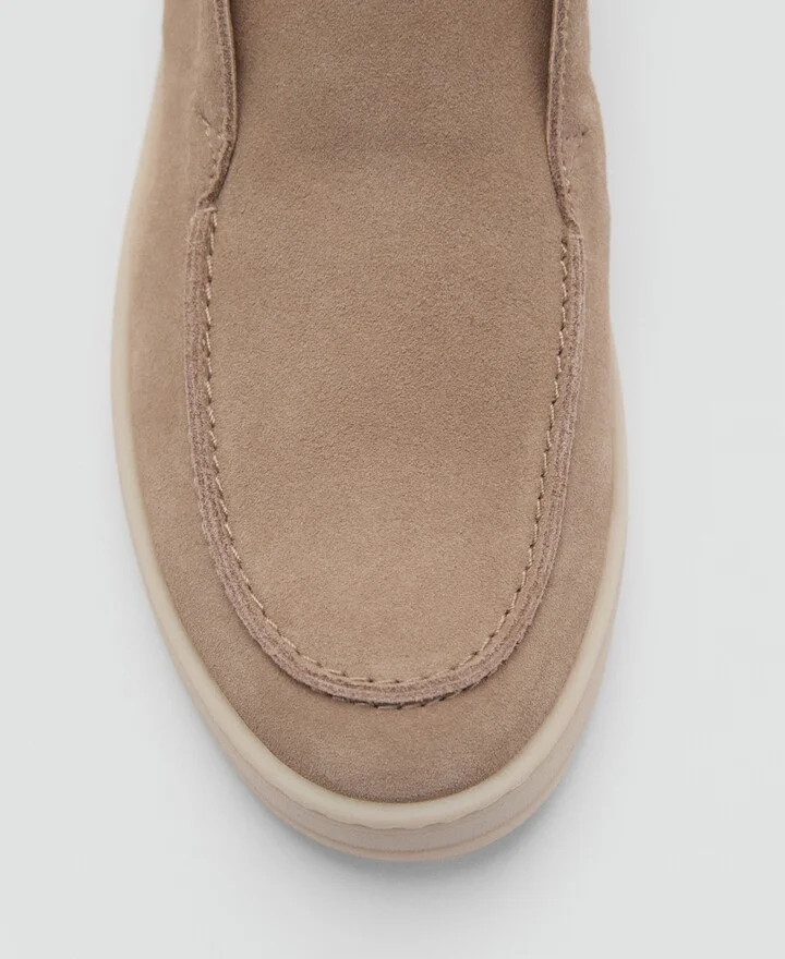 Mango Men's Casual Suede Leather Ankle Boots - Image 3