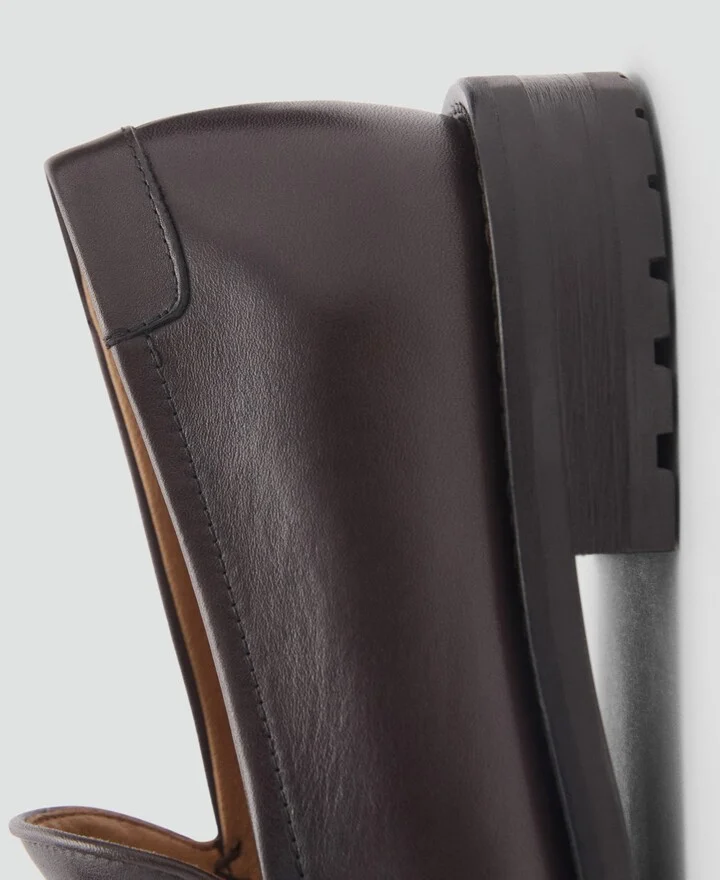 Mango Men's Leather Loafers - Image 3