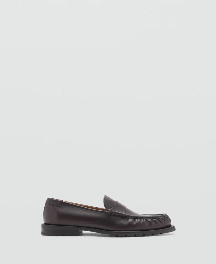 Mango Men's Leather Loafers - Image 4