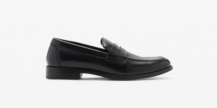 Mango Men's Nappa Leather-Effect Moccasins - Image 5