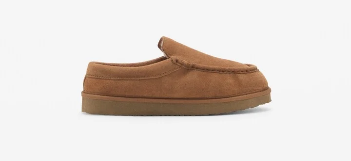 Mango Men's Sheepskin Lining Suede Clogs - Image 4