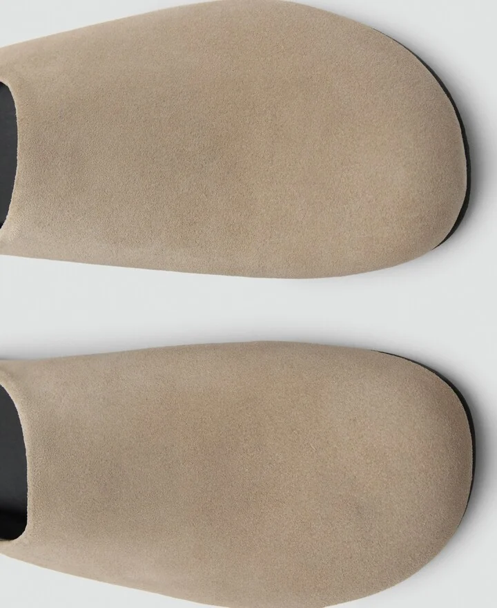 Mango Men's Suede Leather Clogs - Image 4