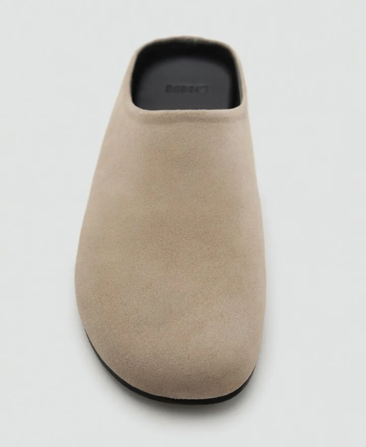 Mango Men's Suede Leather Clogs - Image 5