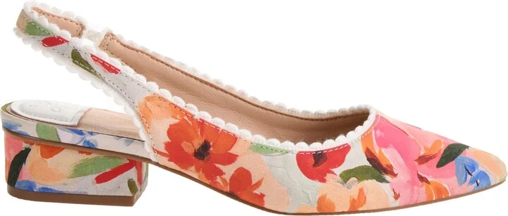 Mango Pointed Toe Slingback Flat - Image 2