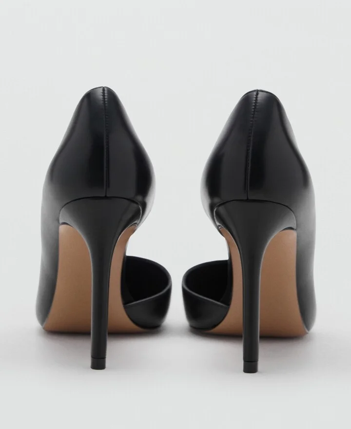 Mango Women's Asymmetrical Heeled Shoes - Image 3