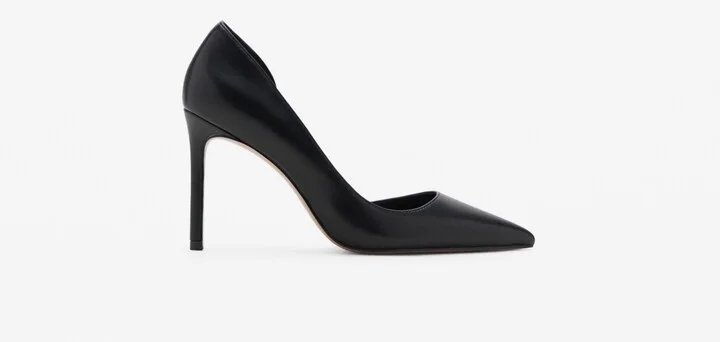 Mango Women's Asymmetrical Heeled Shoes
