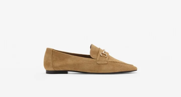 Mango Women's Buckle Leather Moccasins - Image 2