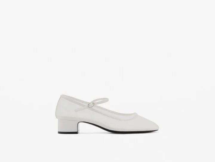 Mango Women's Buckle Strap Mesh Shoes - Image 4