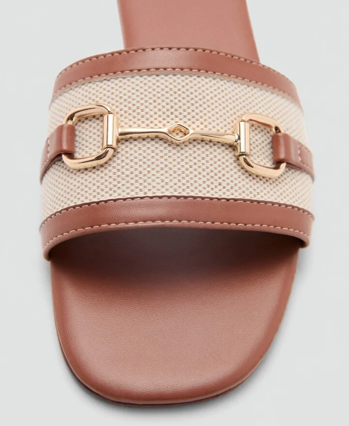 Mango Women's Buckle Strap Sandals - Image 3
