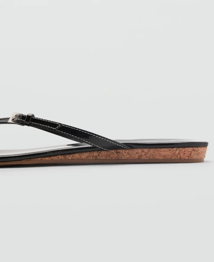 Mango Women's Buckle Strap Sandals - Image 5