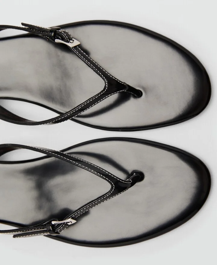 Mango Women's Buckle Strap Sandals - Image 7