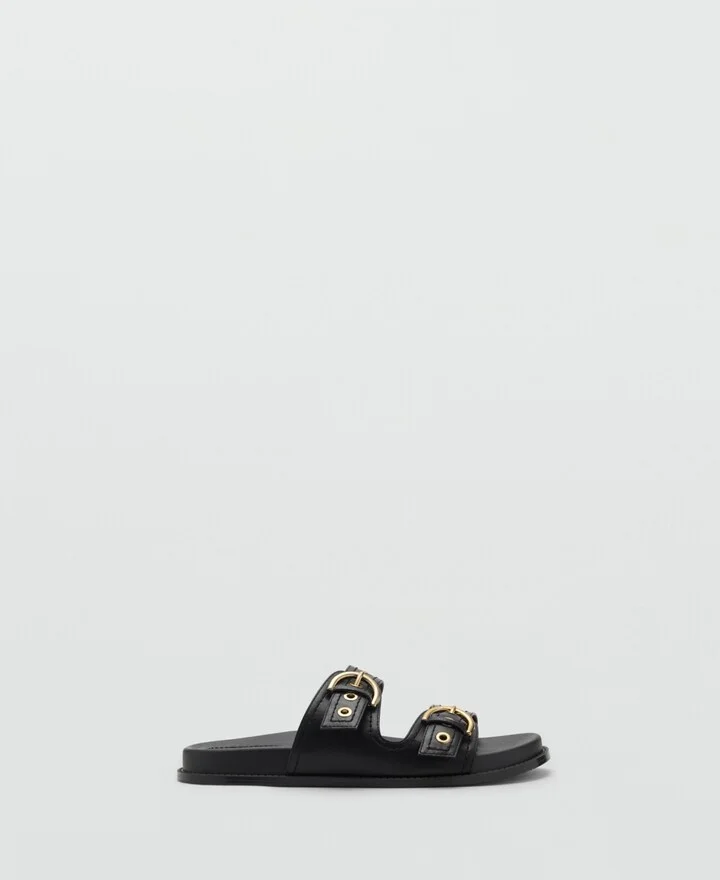 Mango Women's Buckle Strap Sandals - Image 8
