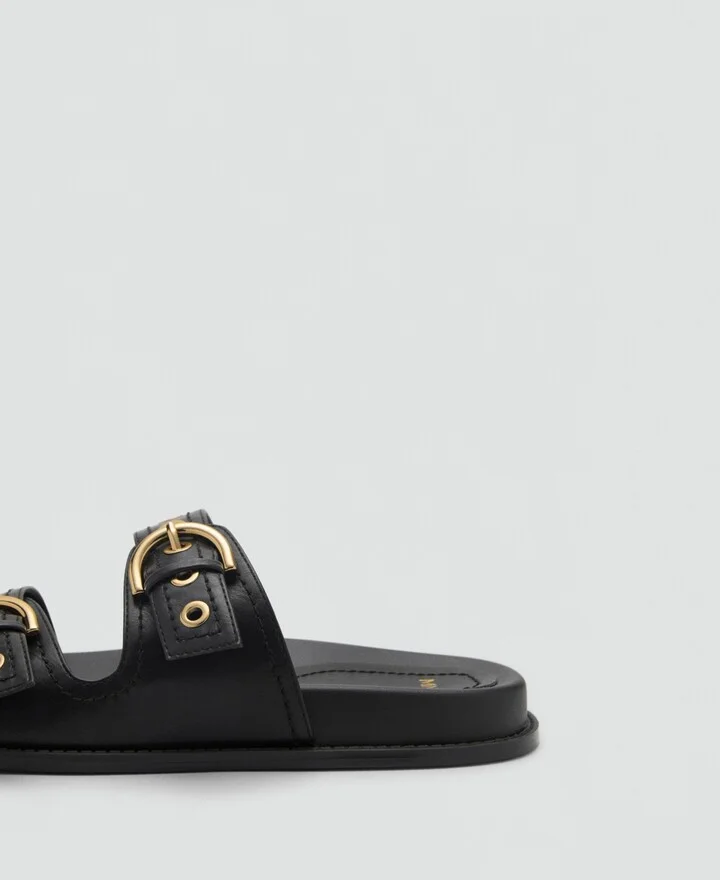 Mango Women's Buckle Strap Sandals - Image 9
