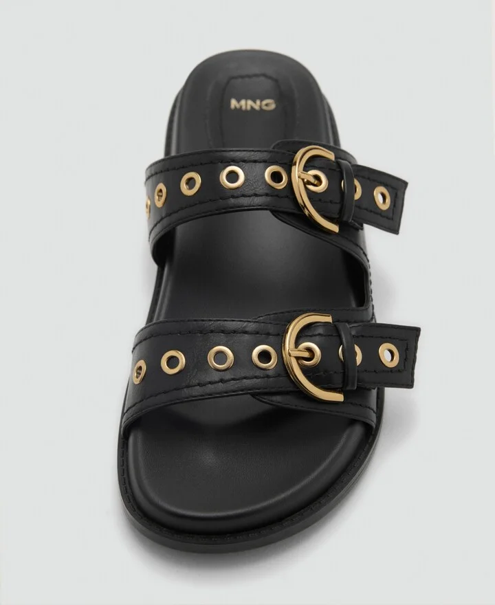 Mango Women's Buckle Strap Sandals - Image 10
