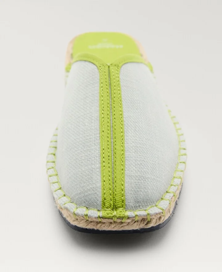 Mango Women's Contrast Stitch Espadrille Slip-Ons - Image 6