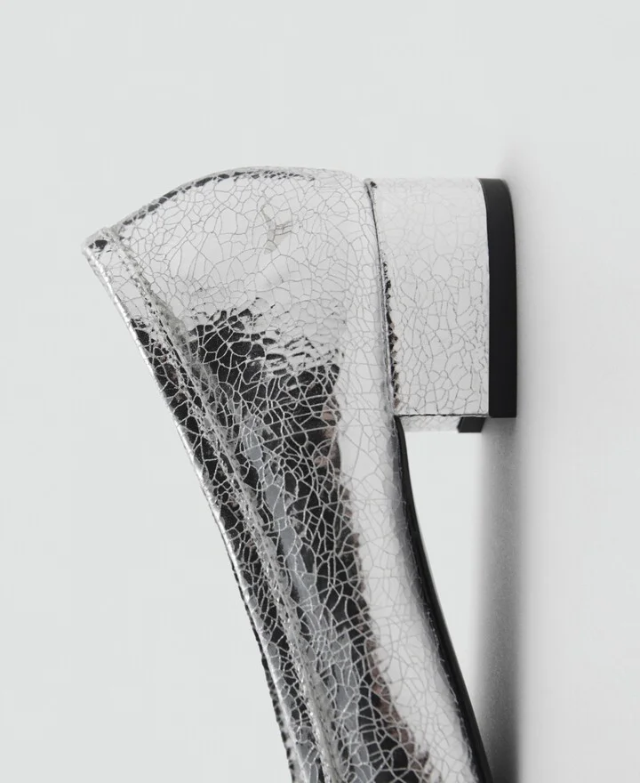 Mango Women's Cracked-Heel Shoes - Image 3