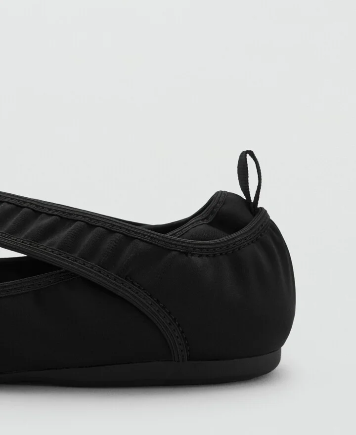 Mango Women's Cross-Sport Ballet Flats - Image 5