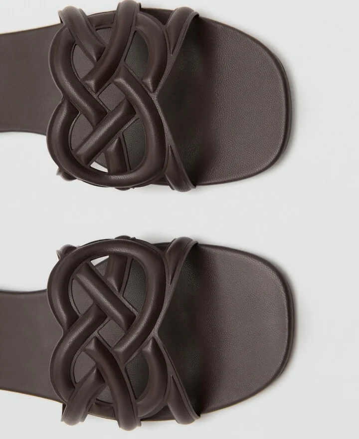 Mango Women's Cross-Strap Sandals - Image 3