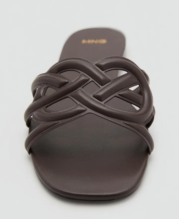 Mango Women's Cross-Strap Sandals - Image 4