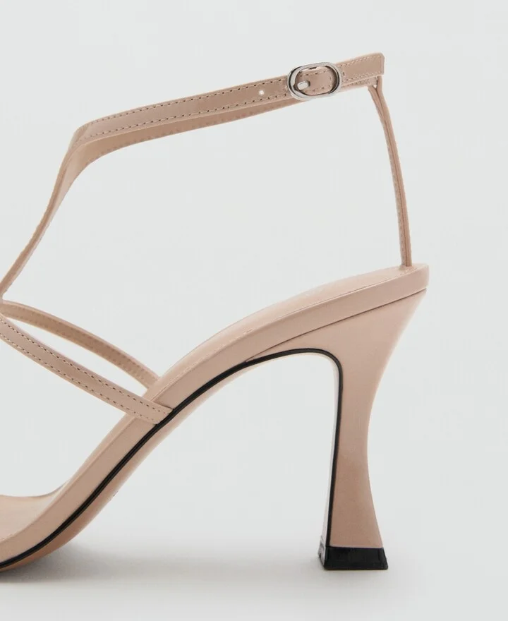 Mango Women's Heel Strips Sandals - Image 2
