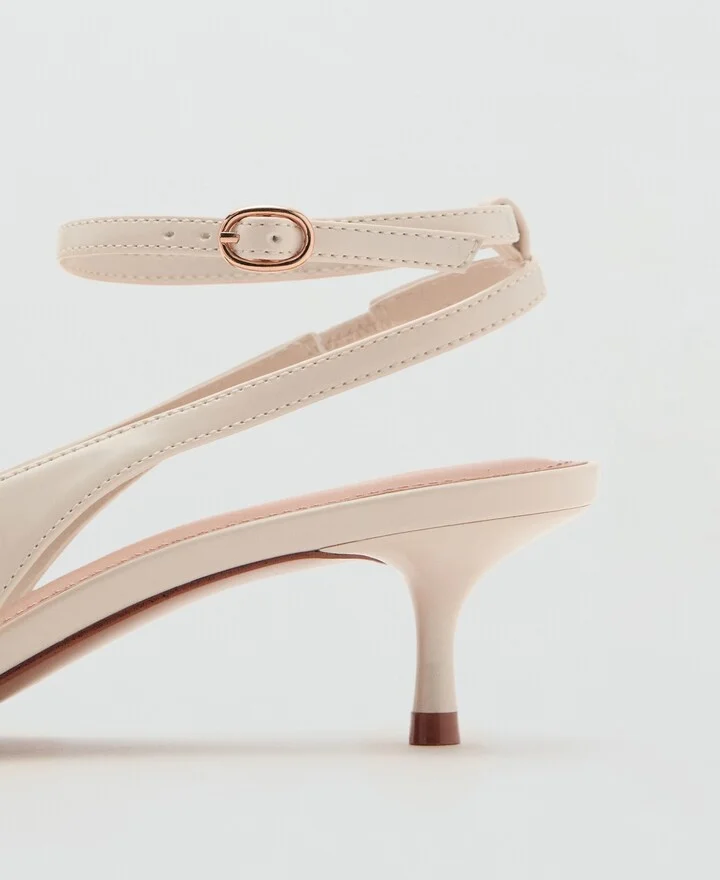 Mango Women's Kitten-Heel Pointed Shoes - Image 2