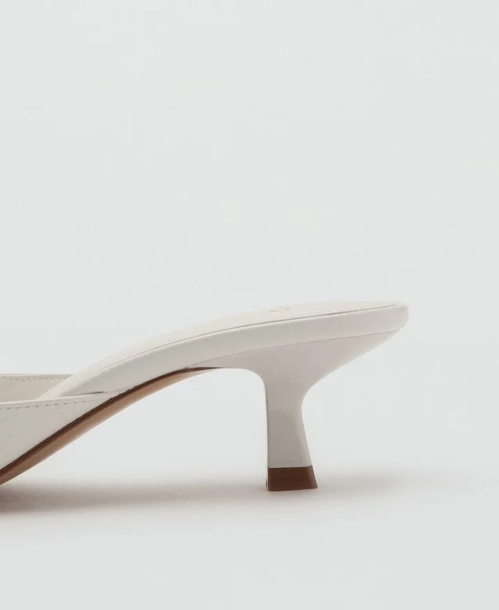 Mango Women's Kitten Heel Sandals - Image 2