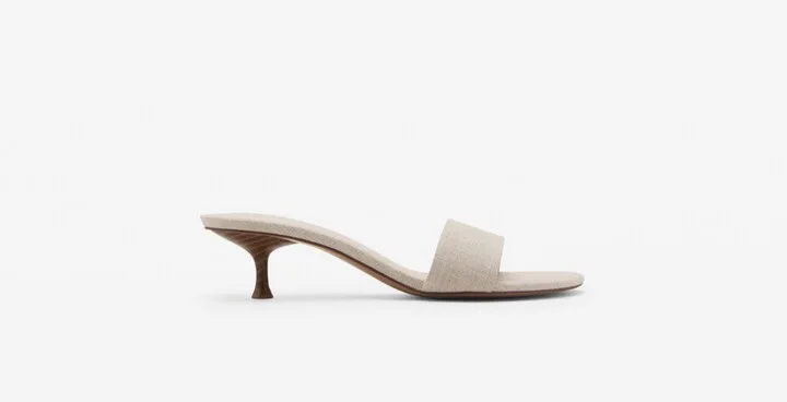 Mango Women's Kitten Heel Sandals - Image 7