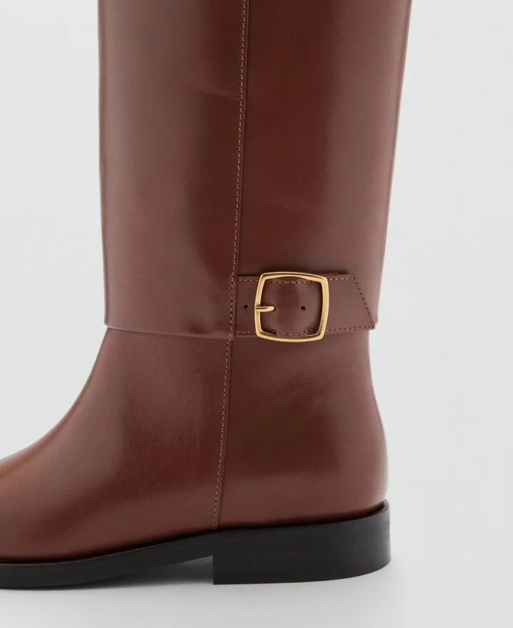 Mango Women's Leather Boots - Image 4